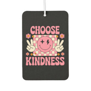 Choose Kindness - Floral Inspirational (2) Car Air Freshener