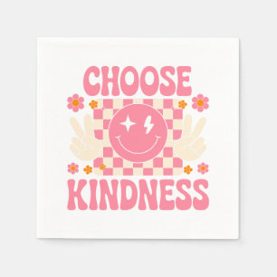 Choose Kindness - Floral Inspirational (2) Napkin