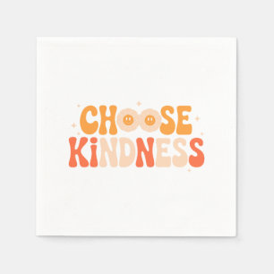 Choose Kindness - Floral Inspirational Napkin