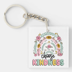 Choose kindness. Inspirational. Key Ring