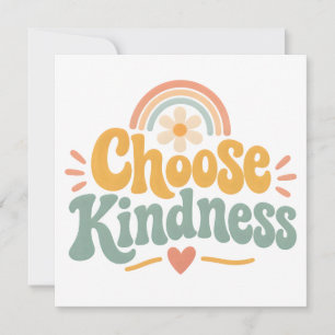 Choose Kindness Invitation