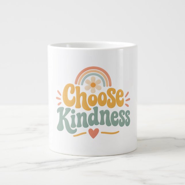 Choose Kindness Large Coffee Mug (Front)