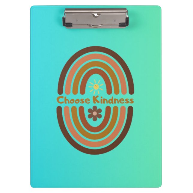 Choose kindness, make the world kinder. clipboard (Front)