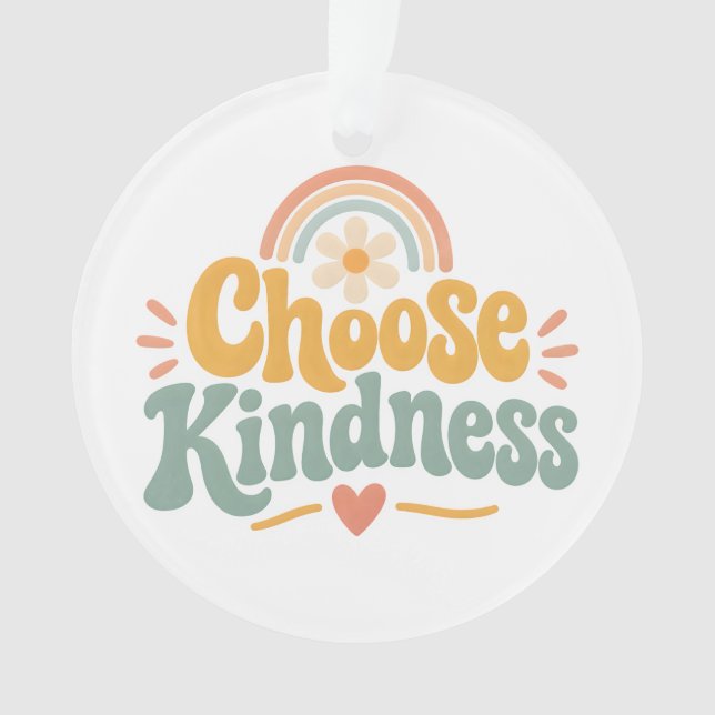 Choose Kindness Ornament (Front)