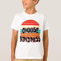 Choose Kindness - Sunset red blue orange yellow