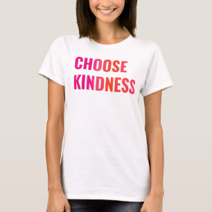 Choose Kindness Sunset Slouchy Tee