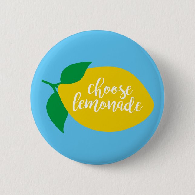 Choose Lemonade Button (Front)