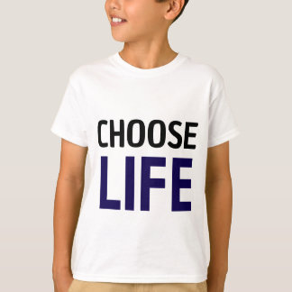 Choose life adults t-shirt inspired by wham! fancy