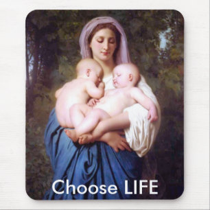 Choose LIFE Mouse Pad