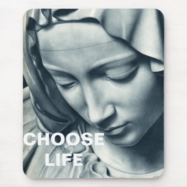 CHOOSE LIFE MOUSE PAD (Front)