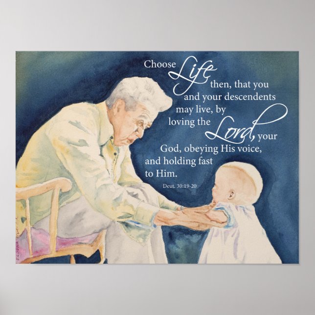 Choose Life Poster (Front)