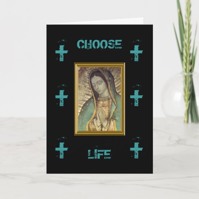 CHOOSE LIFE THANK YOU CARD (Front)