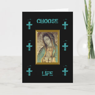 CHOOSE LIFE THANK YOU CARD