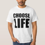 choose life wham T-Shirt<br><div class="desc">choose life wham</div>