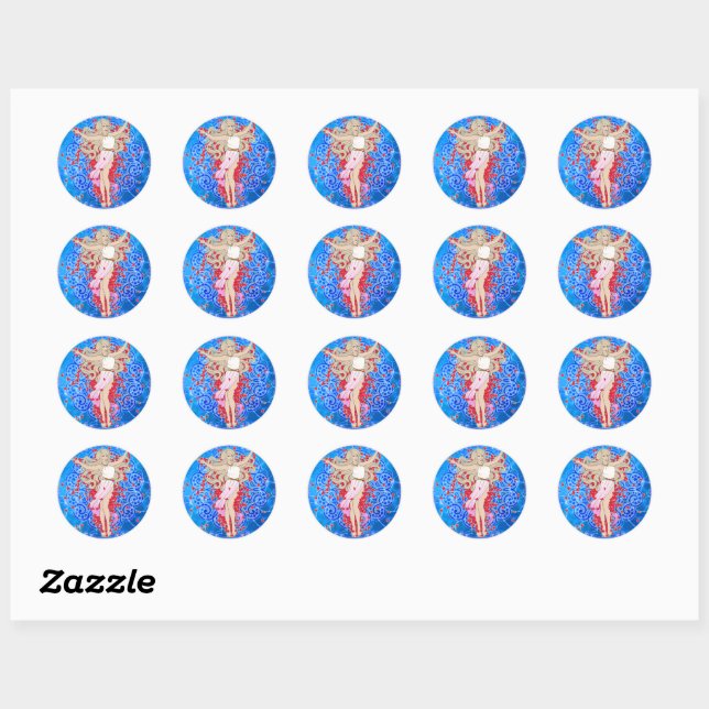 CHOOSE LOVE - SINGLE CLASSIC ROUND STICKER (Sheet)