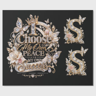 Choose My Own Peace and Success Wrapping Paper