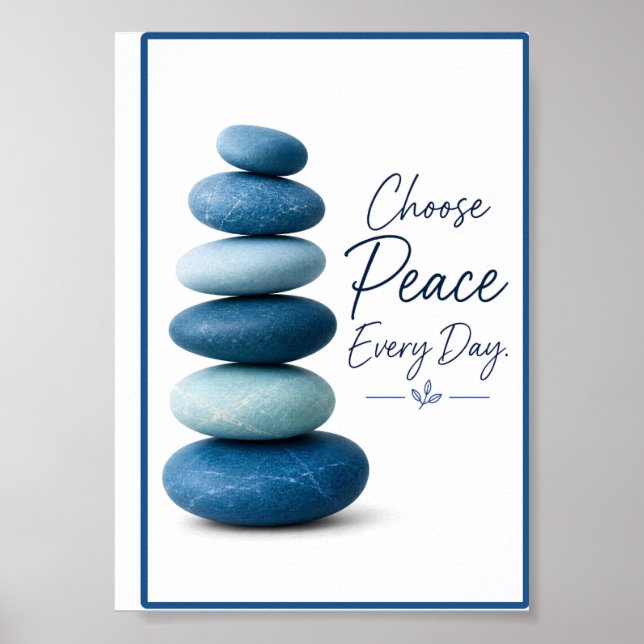 Choose Peace Every day Poster (Front)