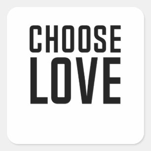 Choose Square Sticker