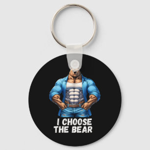 Choose The Bear Funny Trending Angry Feminist Quot Key Ring