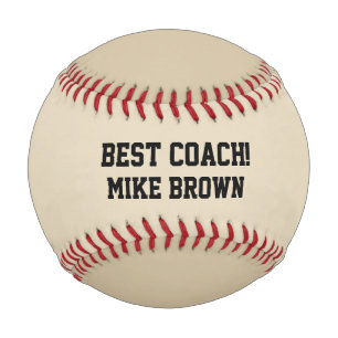CHOOSE THE COLOR & WORDS Custom Baseball Award