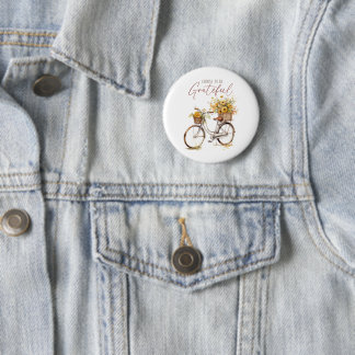Choose To Be Grateful 6 Cm Round Badge