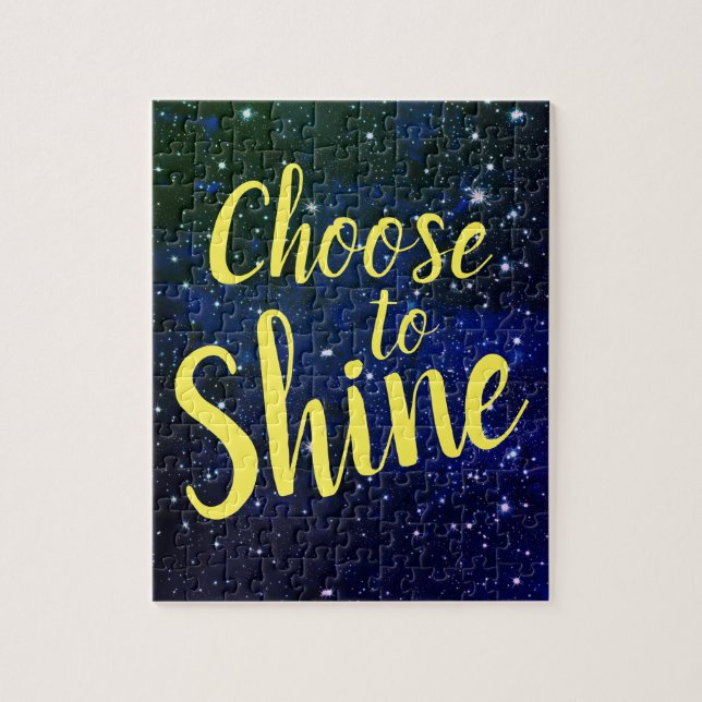 Choose to Shine Stars Cosmos Jigsaw Puzzle (Vertical)