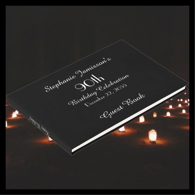 CHOOSE YOUR COLOR Birthday Party Memory/Guest Book (Creator Uploaded)