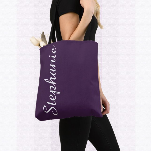 CHOOSE YOUR COLOR Custom Tote with Name (Creator Uploaded)