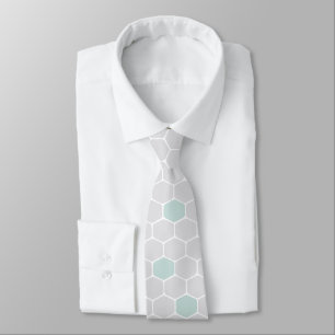 Choose Your Colors - Hexagonal Pattern Tie