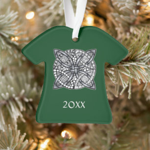Choose Your Colour Celtic Knot Decorative Pattern Ornament