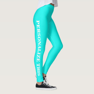 Choose Your Colour Personalised Custom Made  Leggings