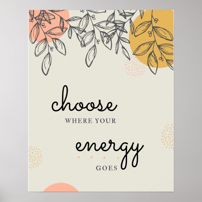 Choose Your Energy Poster (Front)