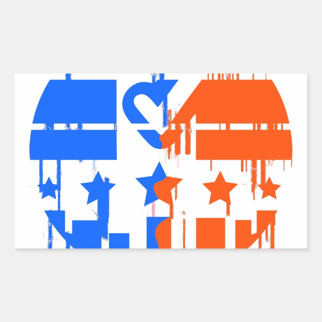 Choose Your Future Rectangular Sticker (Front)