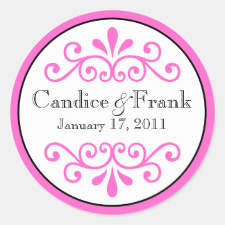 Choose your own colour Customisable Monogram Label