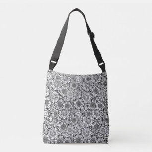 Choose Your Own Colours Colouring Flowers Floral Crossbody Bag
