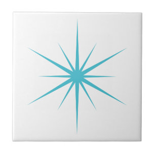 Choose Your Own Colours Fun Mid Century Modern Sta Tile