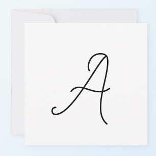 Choose Your Own Letter   Font Style: Alexandria  Card