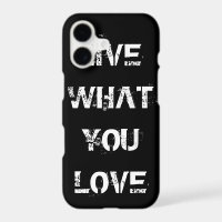 Choose your own text, image & background colour