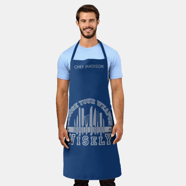Choose Your Weapon custom name aprons (Worn)