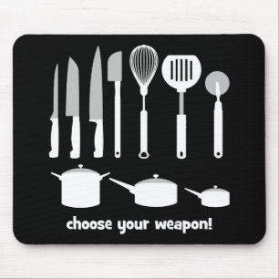 choose your weapon mouse pad
