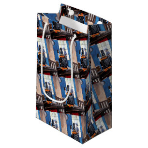 Choosing Texas Painting by Alfred Fox Small Gift Bag