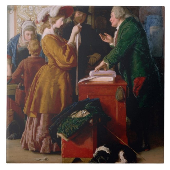 Choosing the Wedding Gown, from chapter 1 of 'The Tile (Front)