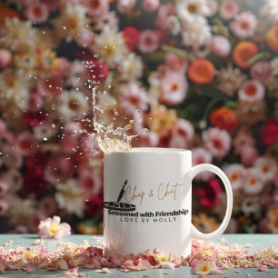 Chop and Chat bachelorette party  Coffee Mug