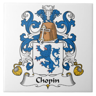 Chopin Family Crest Tile