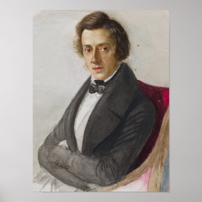 Chopin Portrait Poster (Front)