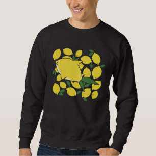 Chopped Lemon Whale Shark Pun Aquatic Animal Shark Sweatshirt