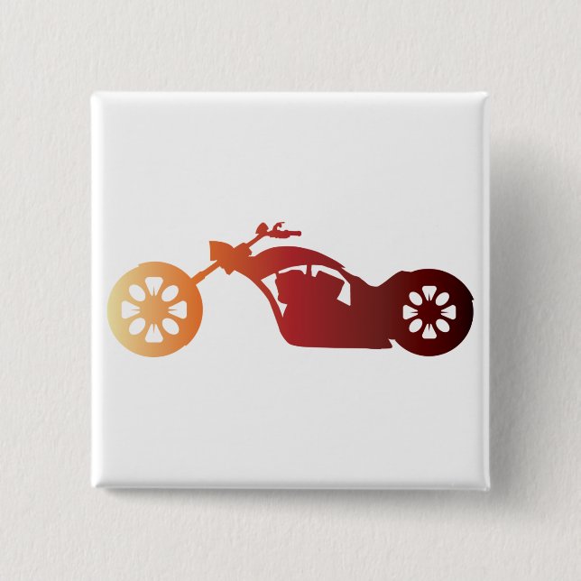 CHOPPER 15 CM SQUARE BADGE (Front)