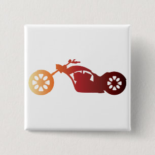 CHOPPER 15 CM SQUARE BADGE