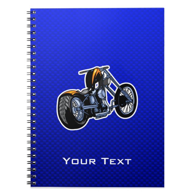 Chopper; Blue Notebook (Front)