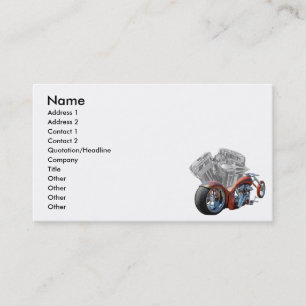 Chopper Business Card